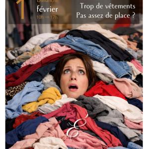 Vide-dressing, dimanche 1er février de 10h à 17h