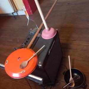 Finissage expo Baibay++, Spectacle du dernier dimanche du mois d'avril 26/4 à 17h, Un bruit qui court